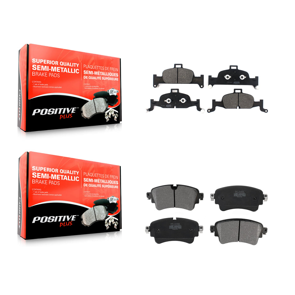 Front Rear Semi-Metallic Brake Pads Kit For Audi Q5 A4 A5 Quattro A6 Sportback allroad KPF-100494