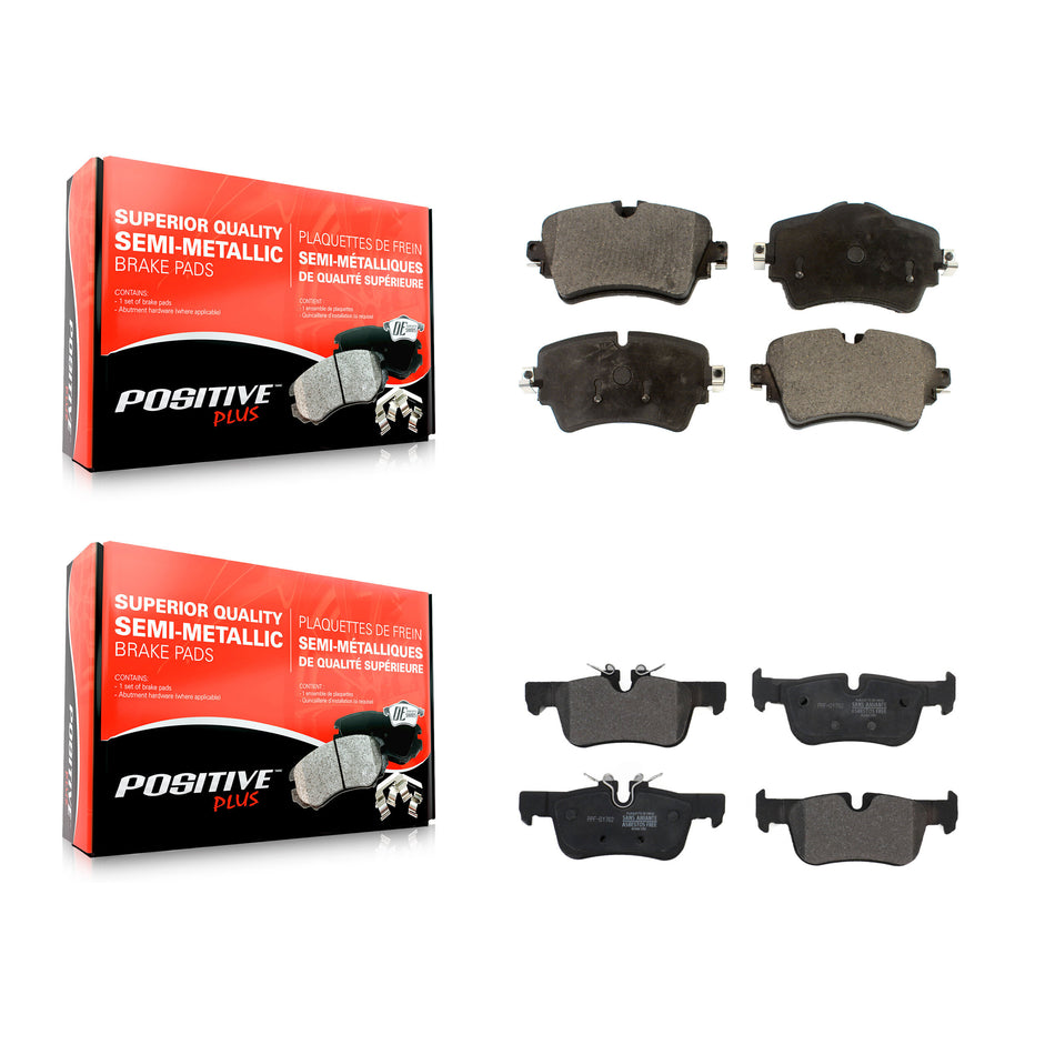 Front Rear Semi-Metallic Brake Pads Kit For Mini Cooper Clubman KPF-100558