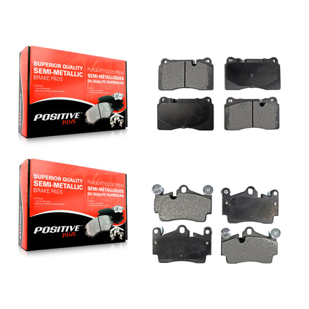Front Rear Semi-Metallic Brake Pads Kit For Volkswagen Touareg KPF-100694