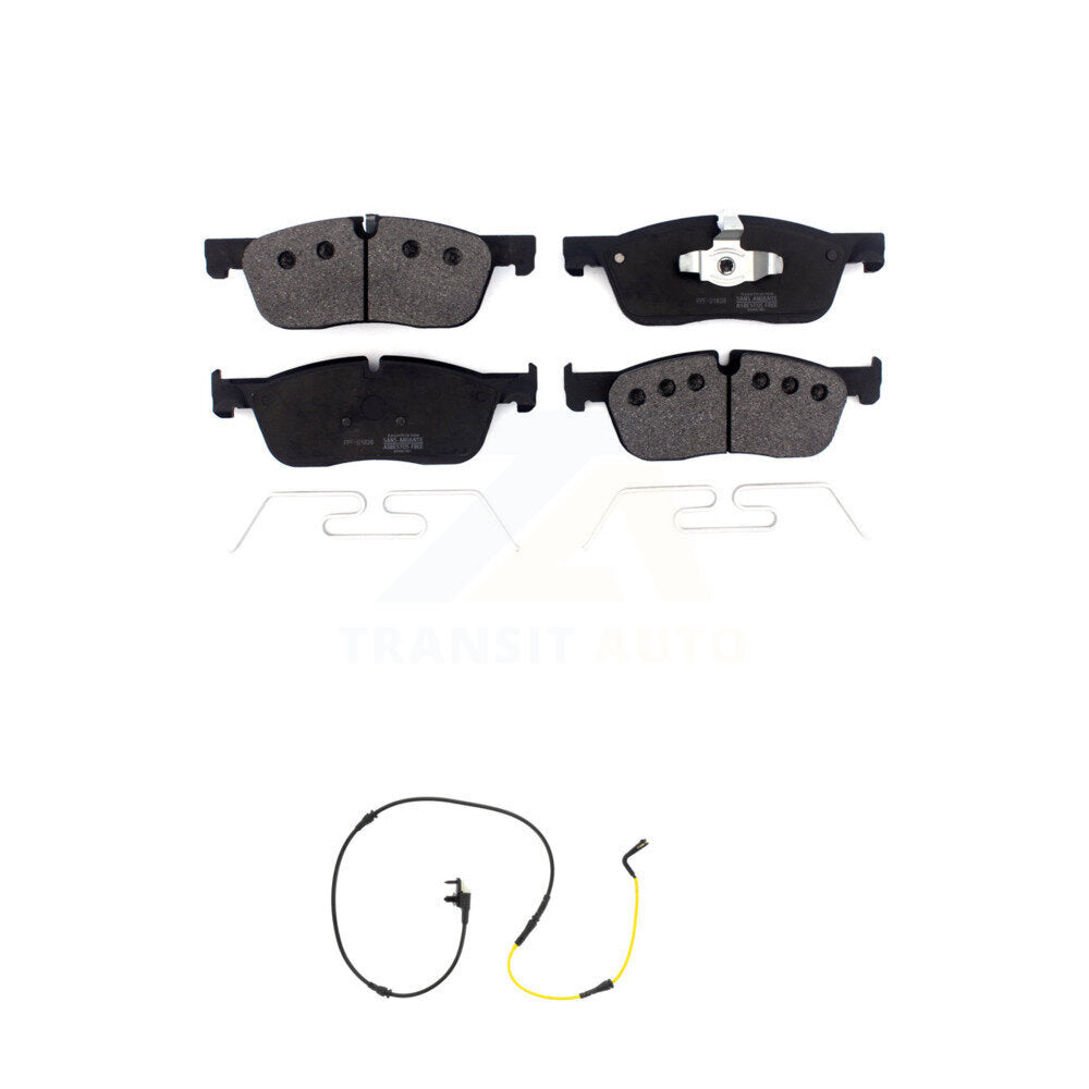 Front Semi-Metallic Brake Pads & Wear Sensor Kit For Jaguar F-Pace Land Rover Range Velar KPW-100653
