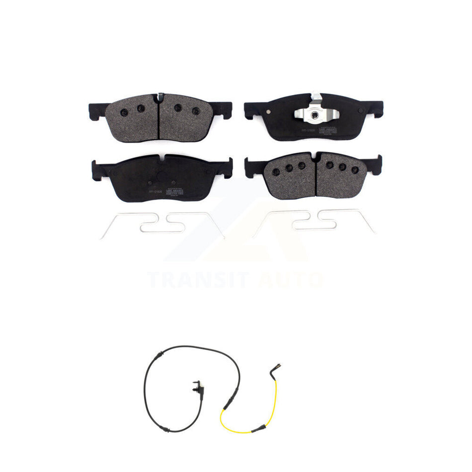 Front Semi-Metallic Brake Pads & Wear Sensor Kit For Jaguar F-Pace Land Rover Range Velar KPW-100653