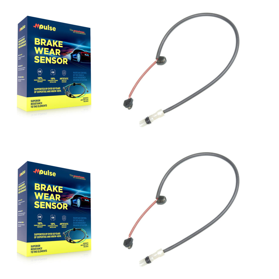 Front Brake Pads Wear Sensor (2 Pack) For Porsche 911 without Ceramic Rotor KSE-100004