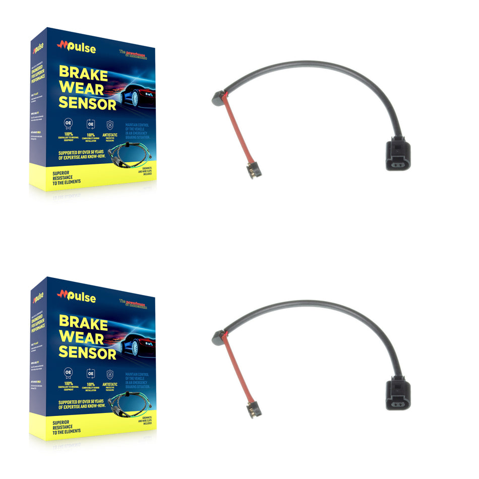 Front Brake Pads Wear Sensor (2 Pack) For Porsche 911 718 Cayman Boxster KSE-100006