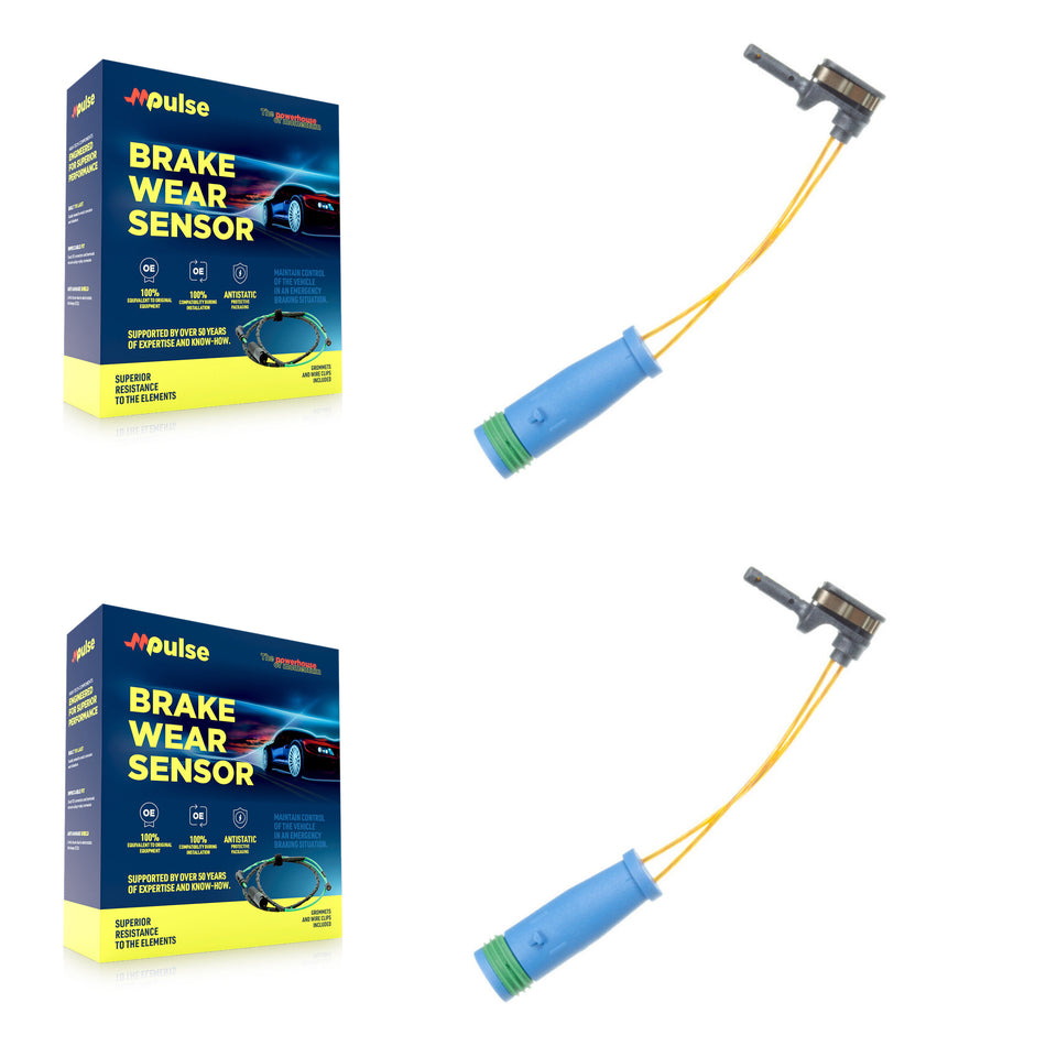 Front Brake Pads Wear Sensor (2 Pack) For Mercedes-Benz GLC300 C300 GLA250 CLA250 B250 S KSE-100064