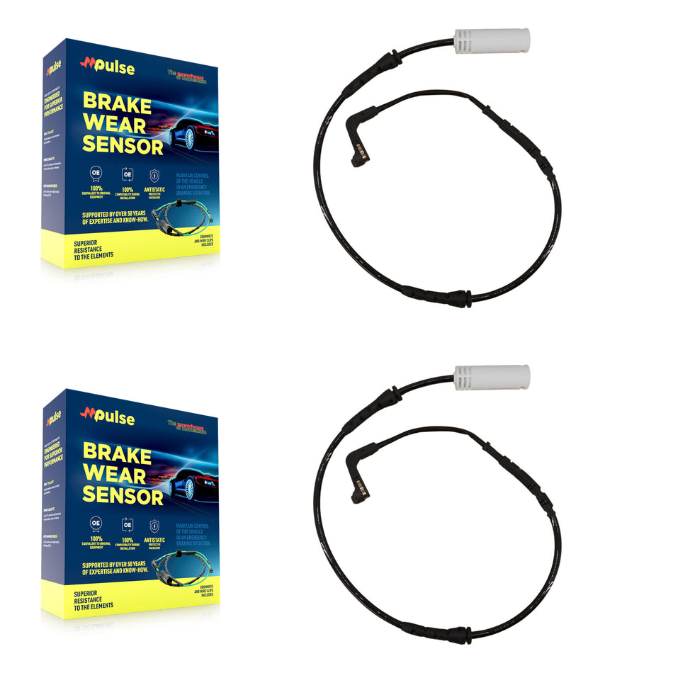 Front Brake Pads Wear Sensor (2 Pack) For BMW 328i 128i 323i 325i 330i 125i 120i KSE-100085