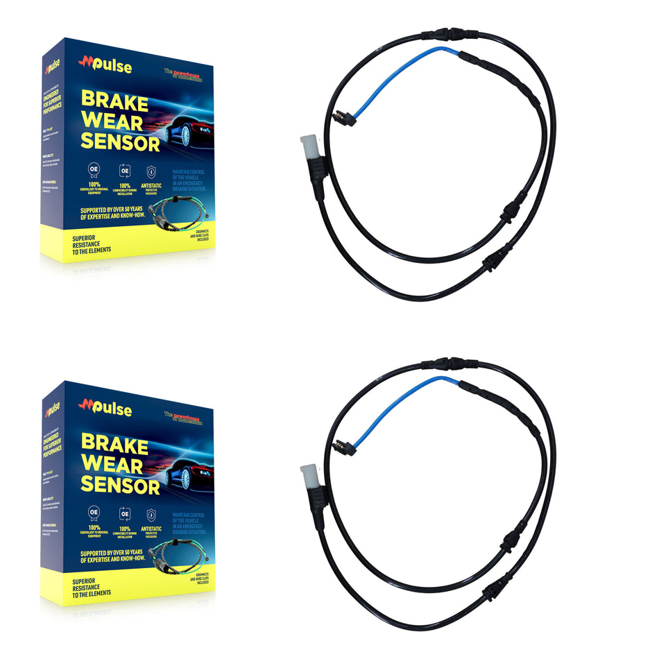 Front Brake Pads Wear Sensor (2 Pack) For Land Rover Range Sport 5.0L with Supercharged KSE-100111