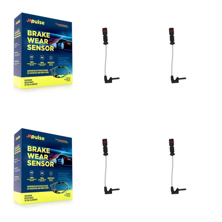 Front Rear Brake Pads Wear Sensor (4 Pack) For Mercedes-Benz E320 Chrysler Crossfire C230 KSE-100175