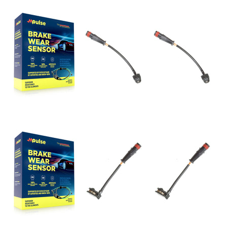 Front Rear Brake Pads Wear Sensor (4 Pack) For Mercedes-Benz G63 AMG G65 KSE-100188