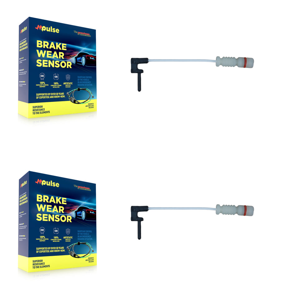 Rear Brake Pads Wear Sensor (2 Pack) For Chrysler Crossfire Mercedes-Benz 190E KSE-100252