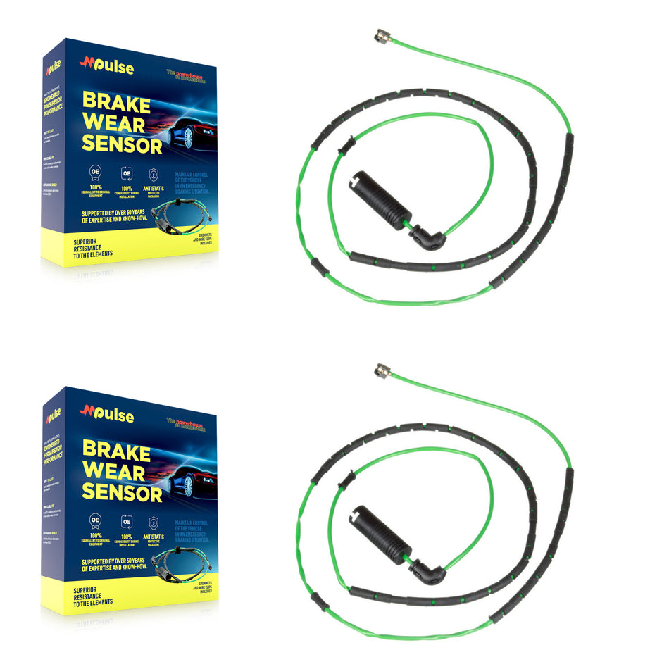 Rear Brake Pads Wear Sensor (2 Pack) For 2006-2008 BMW Z4 3.2L KSE-100263