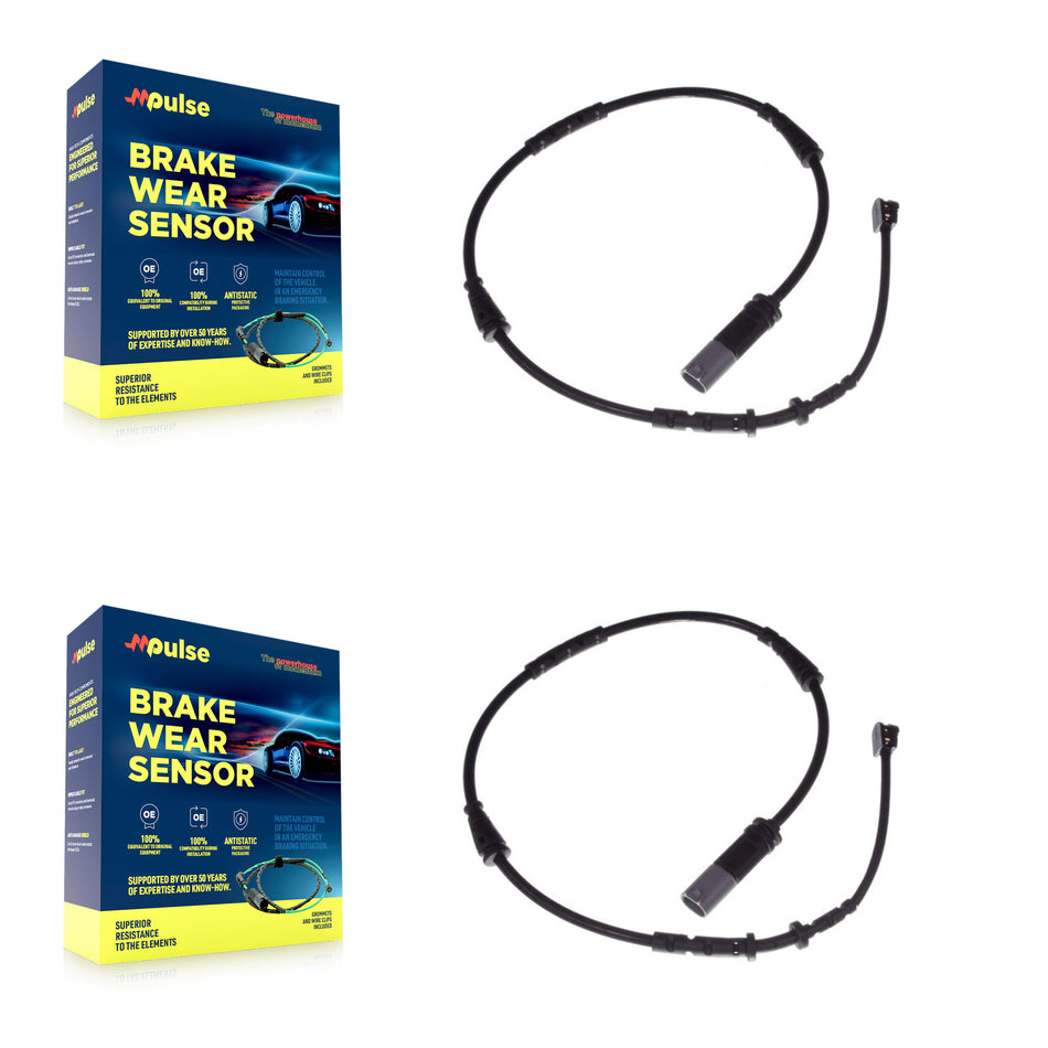 Rear Brake Pads Wear Sensor (2 Pack) For Mini Cooper BMW X1 Countryman X2 228i xDrive KSE-100266