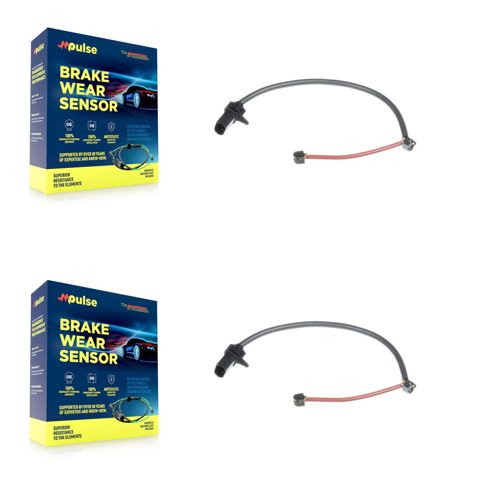 Front Brake Pads Wear Sensor (2 Pack) For 2016 Audi RS5 4.2L KSE-100345