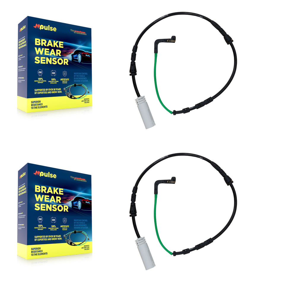 Front Brake Pads Wear Sensor (2 Pack) For 2008-2013 BMW M3 4.0L KSE-100360