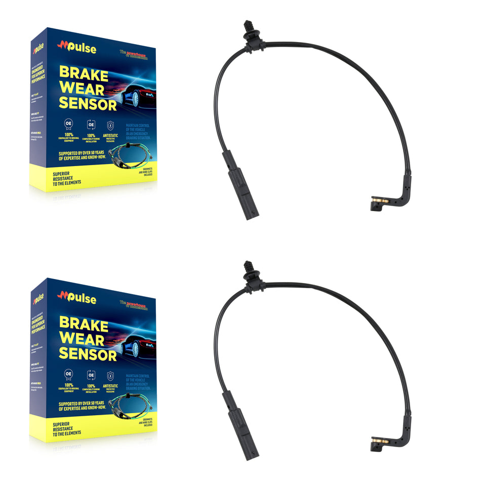 Front Brake Pads Wear Sensor (2 Pack) For GMC Chevrolet Sierra 2500 HD Silverado 3500 KSE-100495