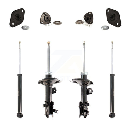 Front Strut Rear Shock & Hardware Kit (8Pc) For 2006-2011 Hyundai Accent Kia Rio Rio5 KSH-100551