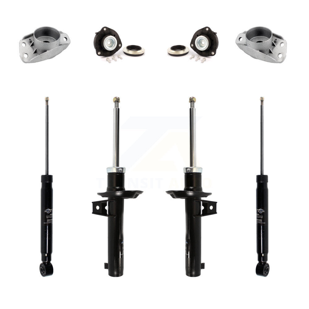 Front Suspension Strut & Rear Shock Mount Kit For Volkswagen GTI Audi A3 Quattro KSH-100594