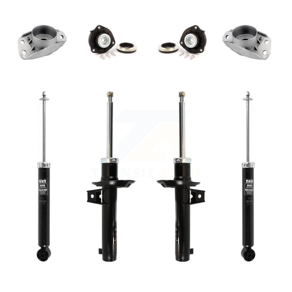 Front Strut & Rear Shock Mount Kit For 2012-2014 Volkswagen Jetta GLI with Sedan KSH-100596