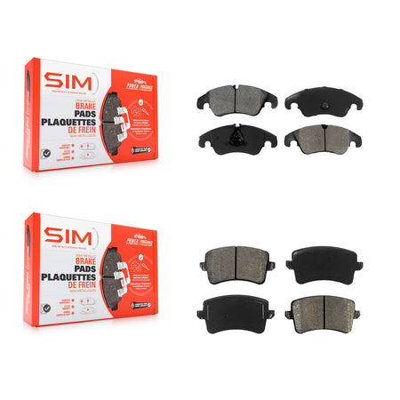 Front Rear Semi-Metallic Brake Pads Kit For Audi Q5 A4 Quattro A5 S4 S5 allroad KSM-100117