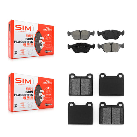 Front Rear Semi-Metallic Brake Pads Kit For Volvo C70 V70 KSM-100274