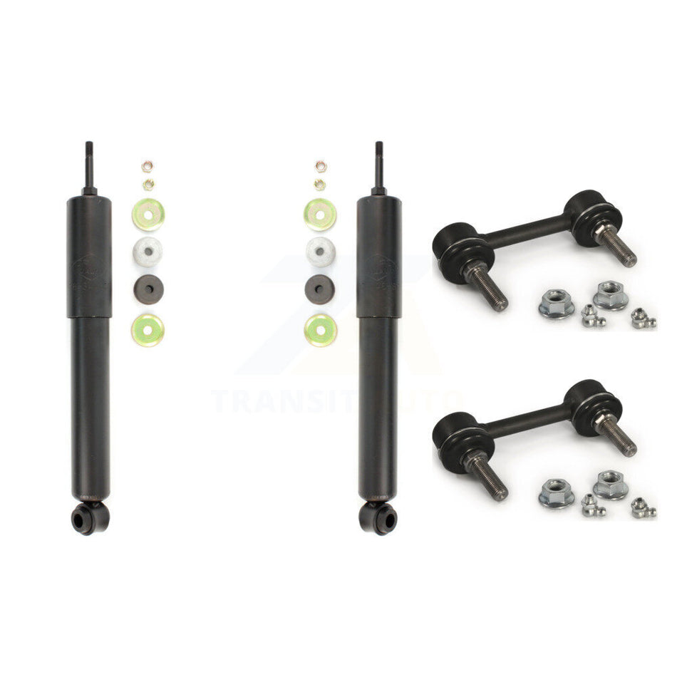 Front Suspension Shock Absorber And Link Kit For Ford E-350 Super Duty E-250 E-150 E-450 KSS-100042