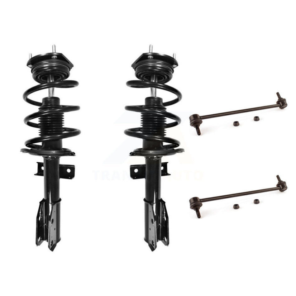 Front Complete Shock Assembly And TOR Link Kit For GMC Acadia Chevrolet Traverse Buick Enclave Saturn Outlook KSS-100528