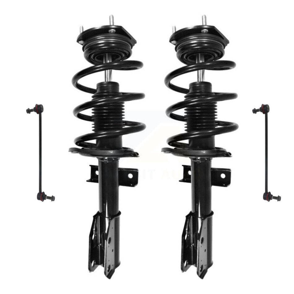 Front Complete Shock Assembly And TOR Link Kit For GMC Acadia Chevrolet Traverse Buick Enclave Saturn Outlook KSS-100528