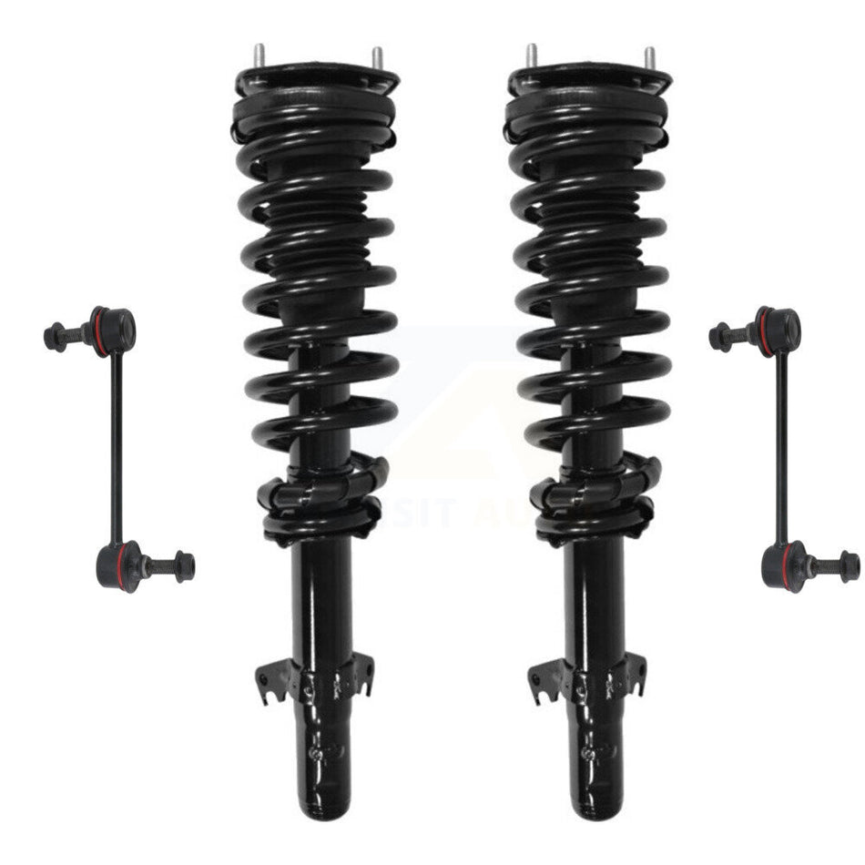 Front Complete Shock Assembly And TOR Link Kit For Ford Fusion Lincoln MKZ Mercury Milan KSS-100538