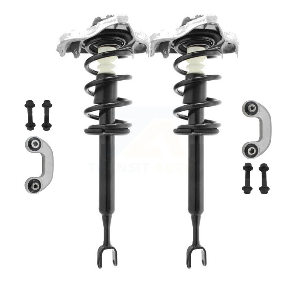 Front Complete Shock Assembly And TOR Link Kit For 2005-2008 Audi A4 Quattro B7 Chassis with Standard Suspension KSS-100542