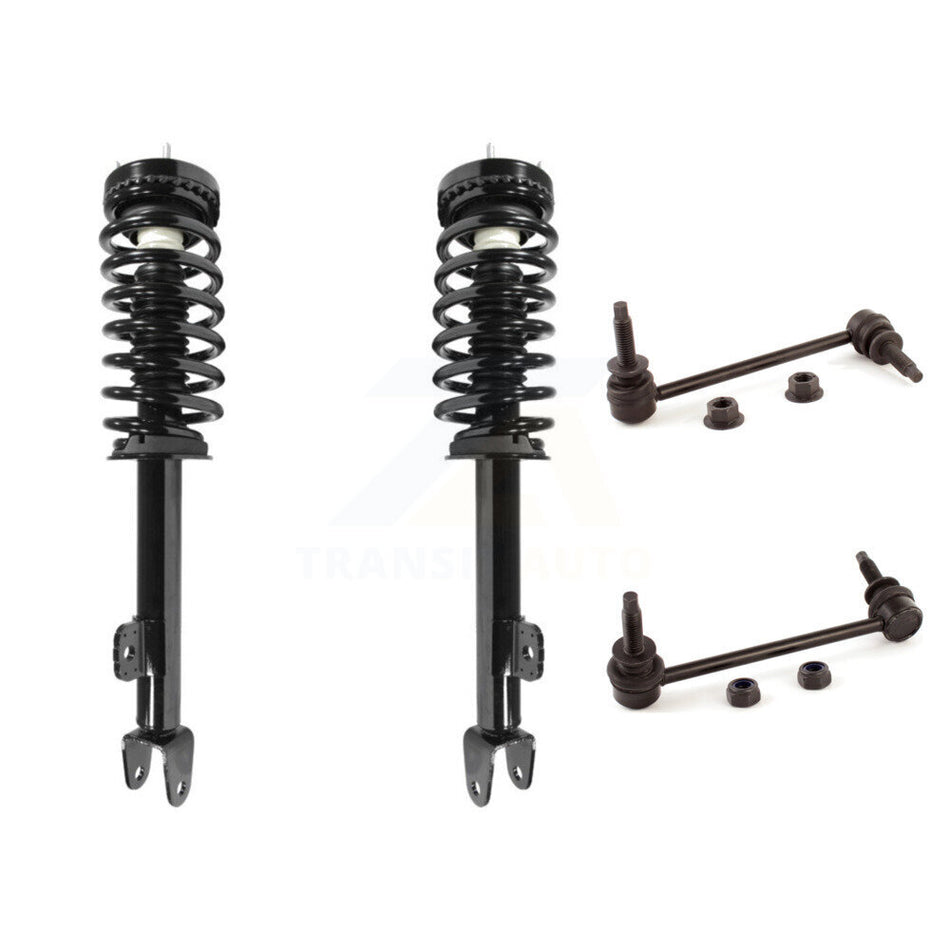 Front Complete Shock Assembly And TOR Link Kit For Dodge Charger Chrysler 300 Magnum Excludes All Wheel Drive SRT8 Models KSS-100546