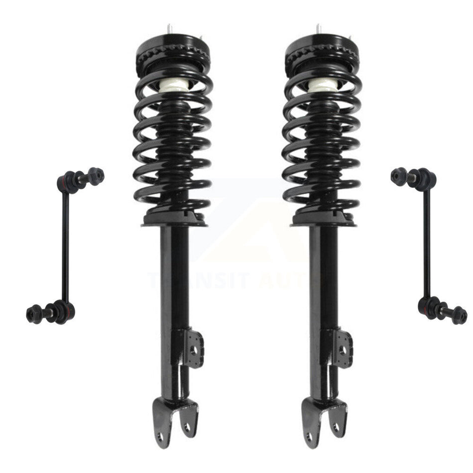 Front Complete Shock Assembly And TOR Link Kit For Dodge Charger Chrysler 300 Magnum Excludes All Wheel Drive SRT8 Models KSS-100546