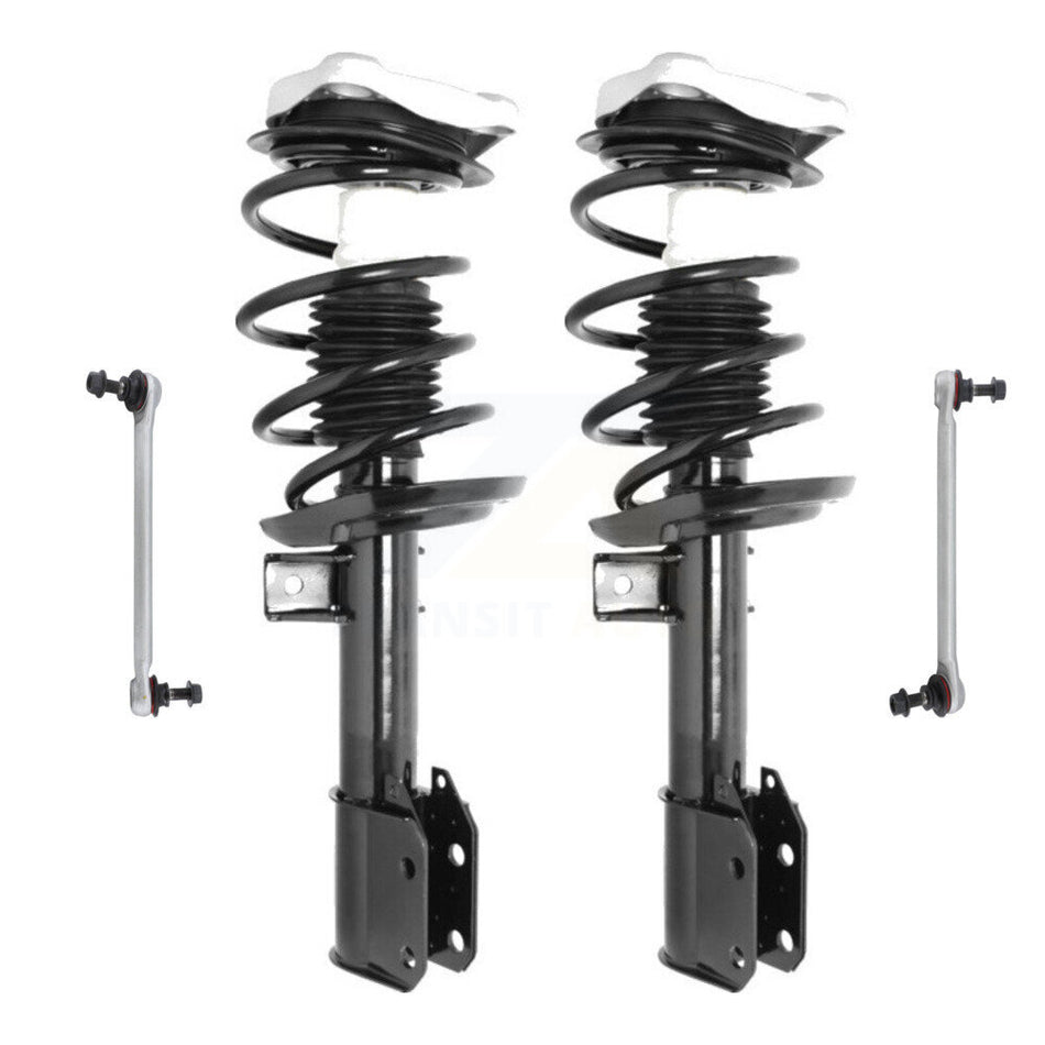 Front Complete Shock Assembly And TOR Link Kit For Mercedes-Benz GLK350 GLK250 X204 Chassis KSS-100548