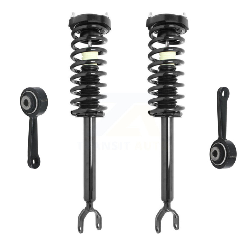 Front Complete Shock Assembly And TOR Link Kit For Mercedes-Benz E350 E320 E500 CLS550 E550 E55 AMG E63 CLS55 CLS63 Excludes 4Matic (All Wheel Drive) KSS-100551