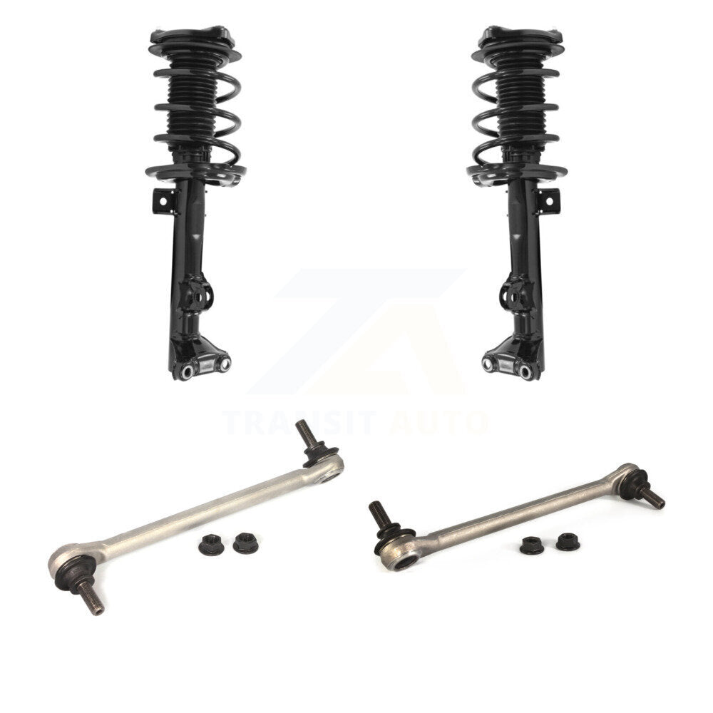 Front Shock Assembly And TOR Link Kit For Mercedes-Benz E350 E400 4Matic with Coupe AWD KSS-100553