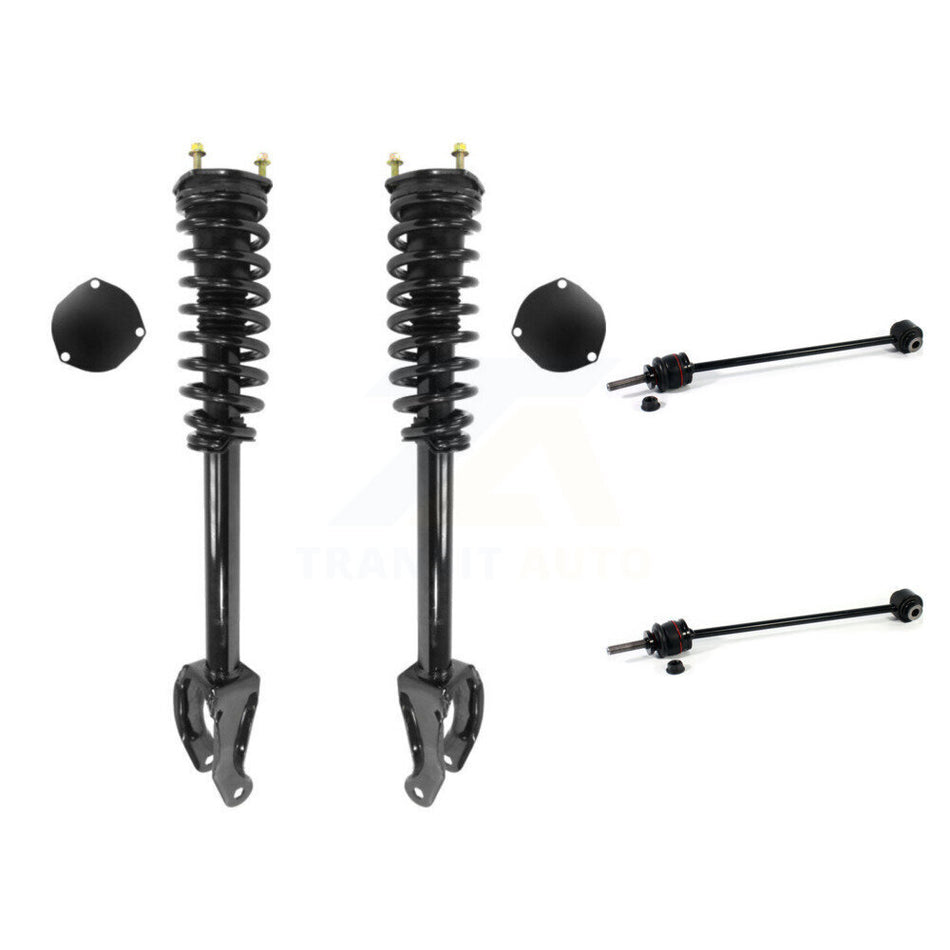 Front Complete Shock Assembly And TOR Link Kit For Mercedes-Benz ML350 GLE350 ML400 GLE400 ML550 ML250 GLE300d GLE550e GLE550 GLE350d Excludes Air Suspension KSS-100554