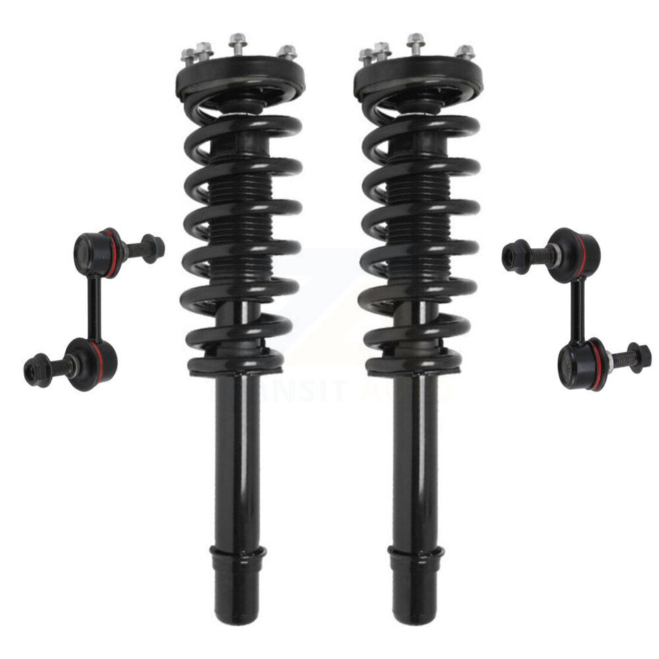 Front Complete Shock Assembly And TOR Link Kit For 2004-2006 Acura TL KSS-100556