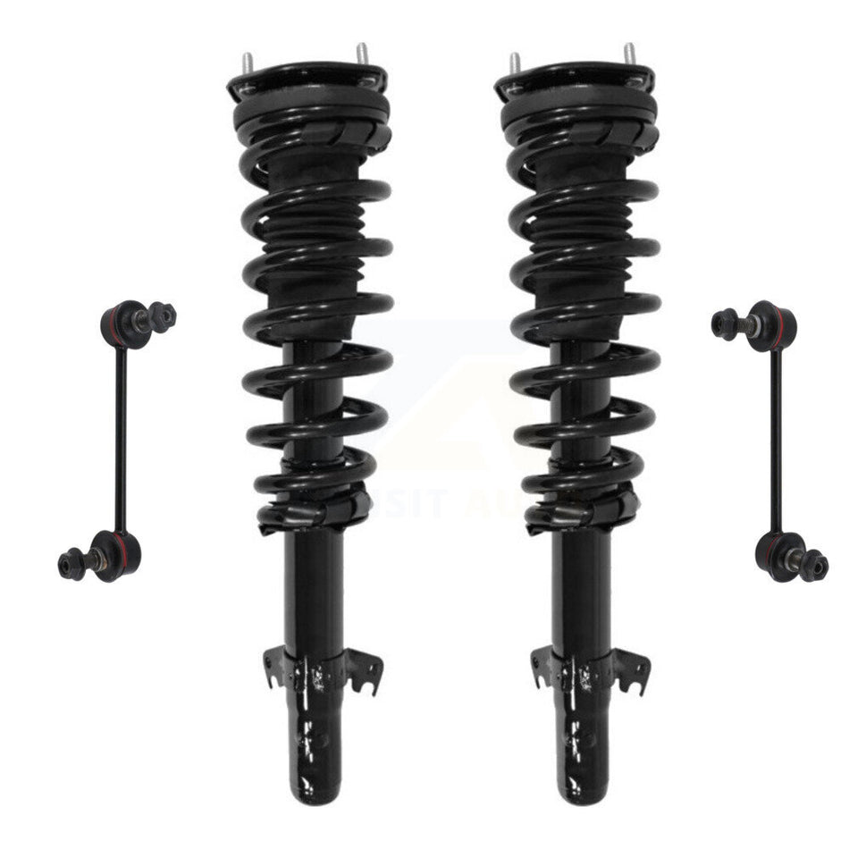 Front Complete Shock Assembly And TOR Link Kit For 2006-2009 Ford Fusion Mercury Milan Excludes V6 Engines 2.3L KSS-100557