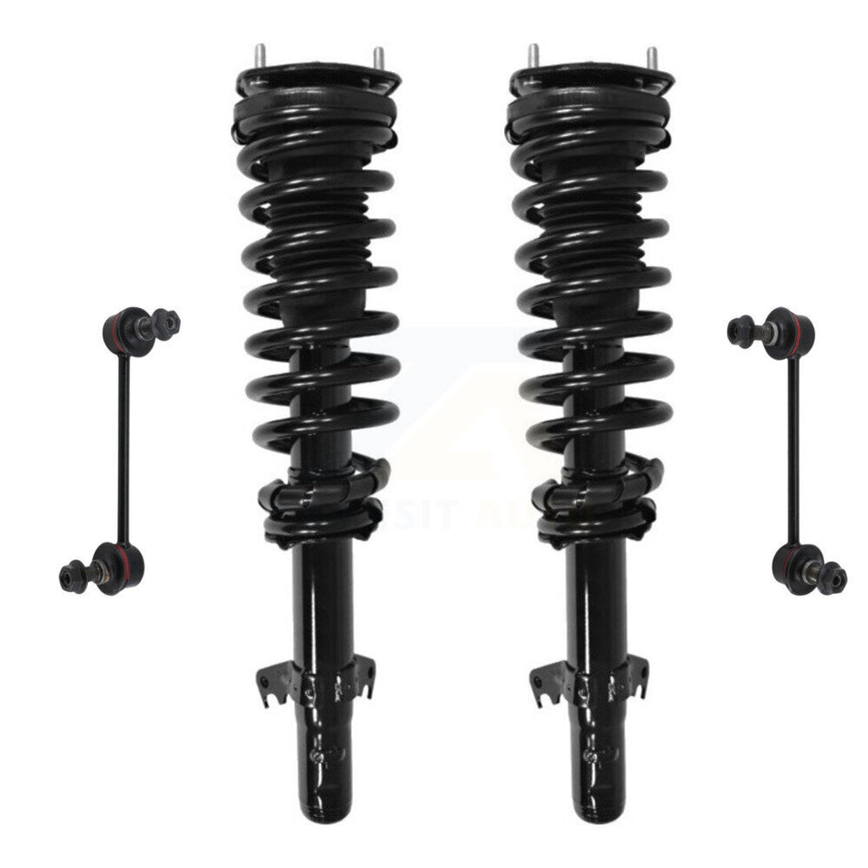 Front Complete Shock Assembly And TOR Link Kit For Ford Fusion Mazda 6 Mercury Milan Lincoln MKZ Zephyr KSS-100558