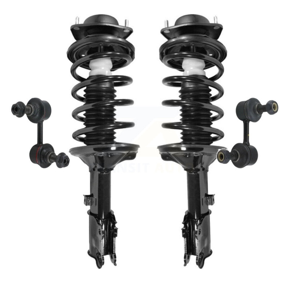 Front Complete Shock Assembly And TOR Link Kit For 2000-2005 Hyundai Accent KSS-100568