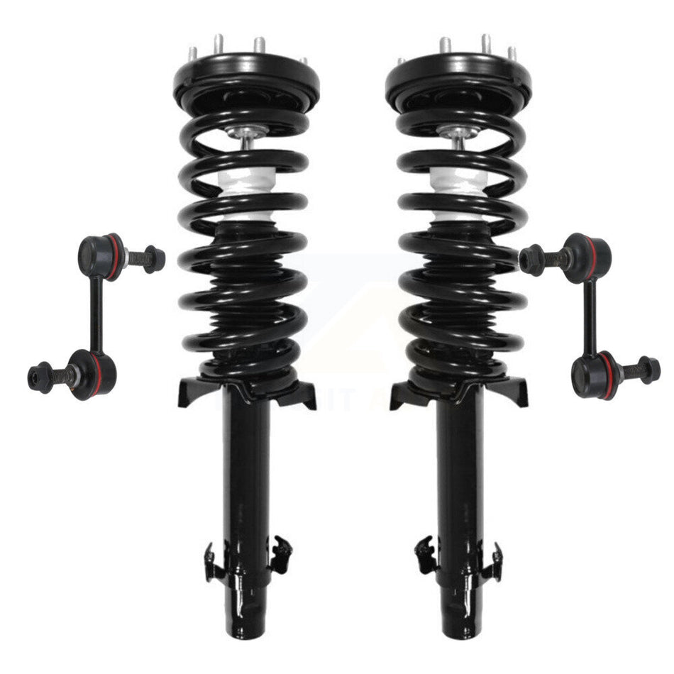Front Complete Shock Assembly And TOR Link Kit For Honda Accord Excludes Sedans with V6 engines KSS-100573