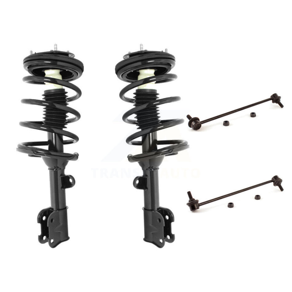 Front Complete Shock Assembly And TOR Link Kit For 2007-2009 Hyundai Santa Fe KSS-100578