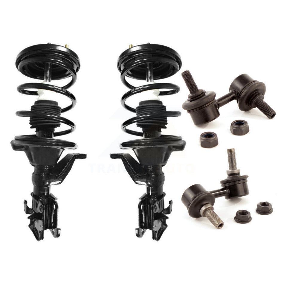 Front Complete Shock Assembly And TOR Link Kit For Honda Civic Acura EL KSS-100612