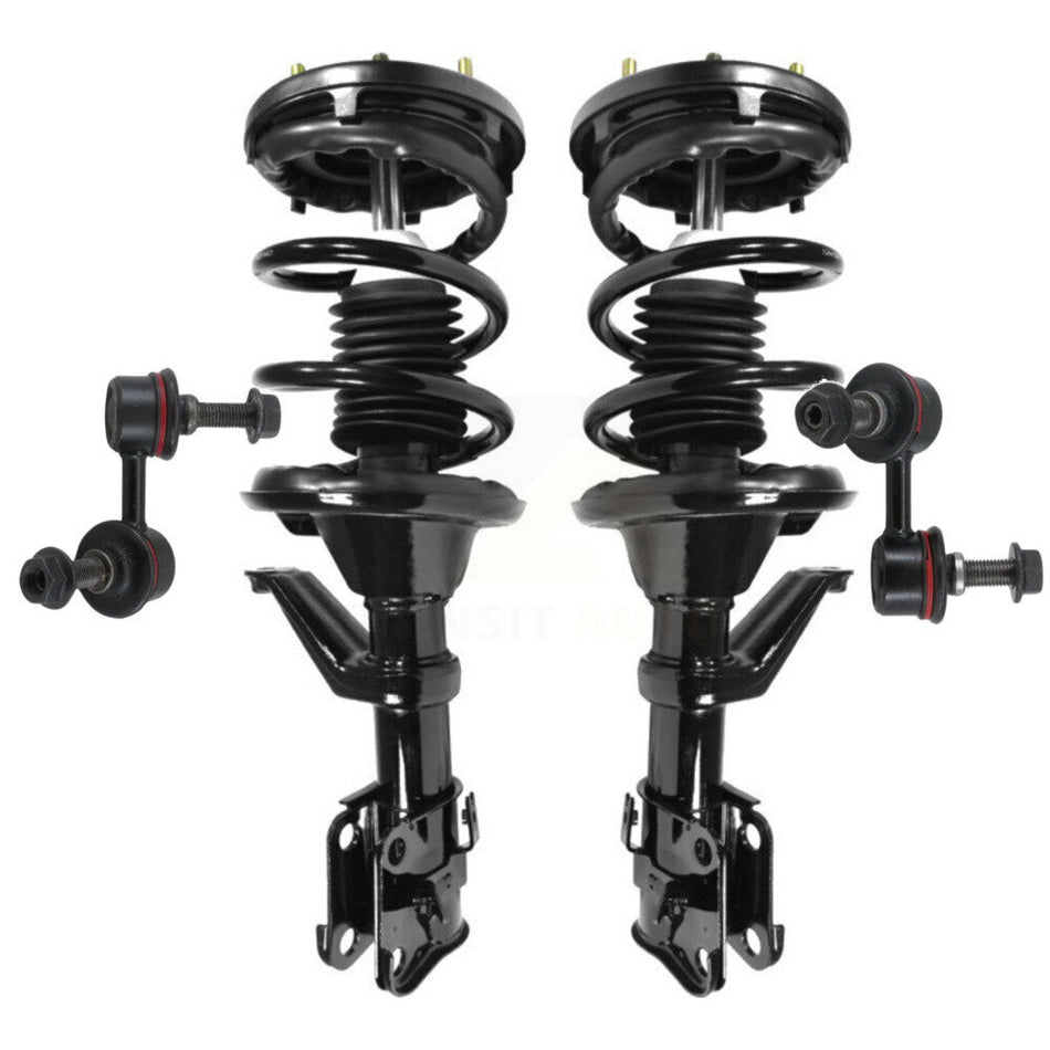 Front Complete Shock Assembly And TOR Link Kit For 2002-2006 Honda CR-V Excludes England Production Vehicles (With VIN SHSRD) KSS-100617