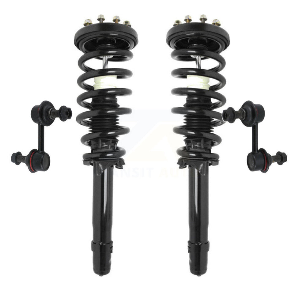 Front Complete Shock Assembly And TOR Link Kit For 2009-2014 Acura TL AWD Excludes Wheel Drive KSS-100645