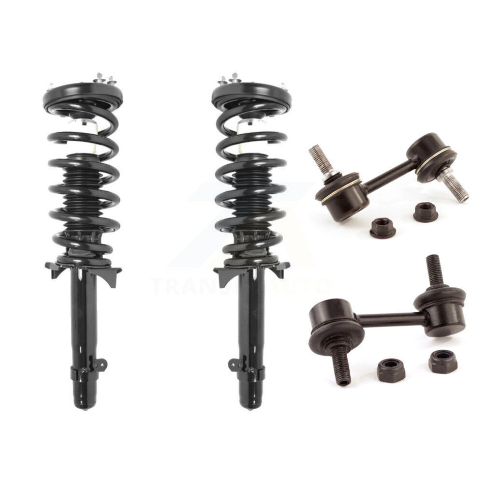 Front Complete Shock Assembly And TOR Link Kit For 2009-2014 Acura TSX KSS-100647