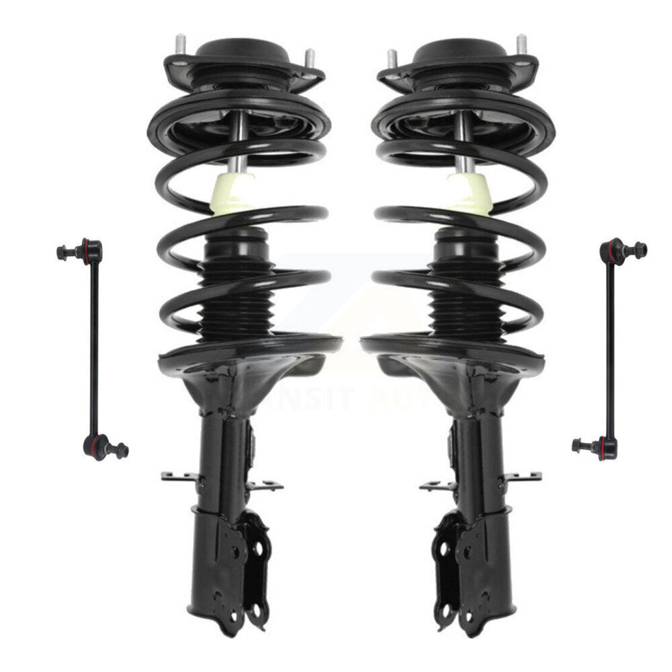 Front Complete Shock Assembly And TOR Link Kit For Kia Spectra Spectra5 KSS-100648