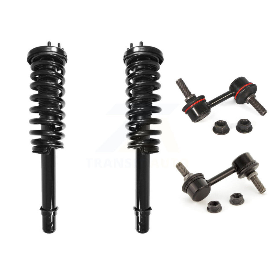 Front Complete Shock Assembly And TOR Link Kit For Honda Accord Excludes Hybrid KSS-100650