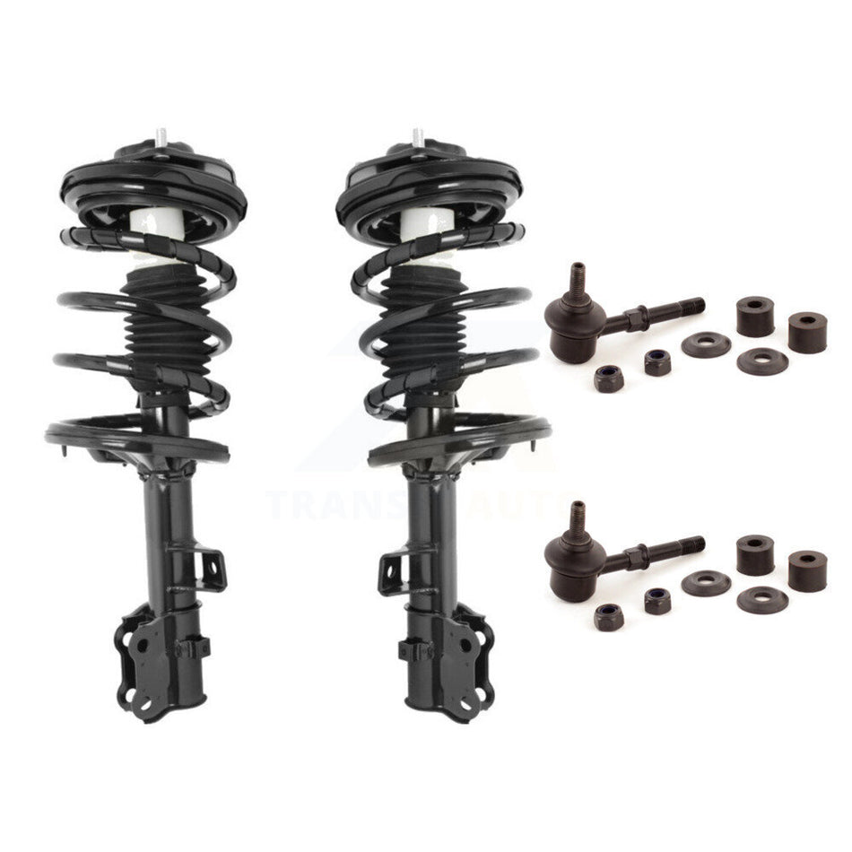 Front Complete Shock Assembly And TOR Link Kit For Kia Optima Excludes Production Prior to 03 06; 8th Digit of VIN is 3 or 4 KSS-100679