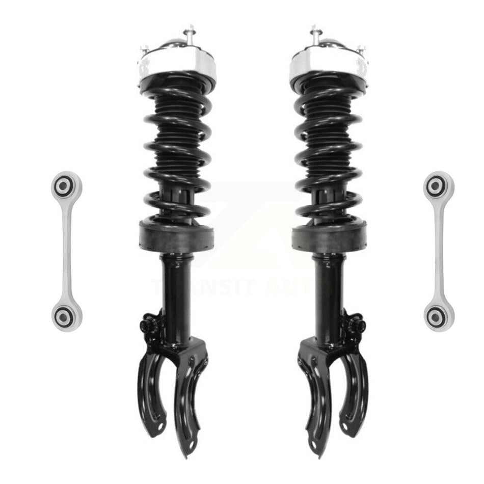 Front Complete Shock Assembly And TOR Link Kit For 2011-2017 Volkswagen Touareg Models Without Air Suspension KSS-100680