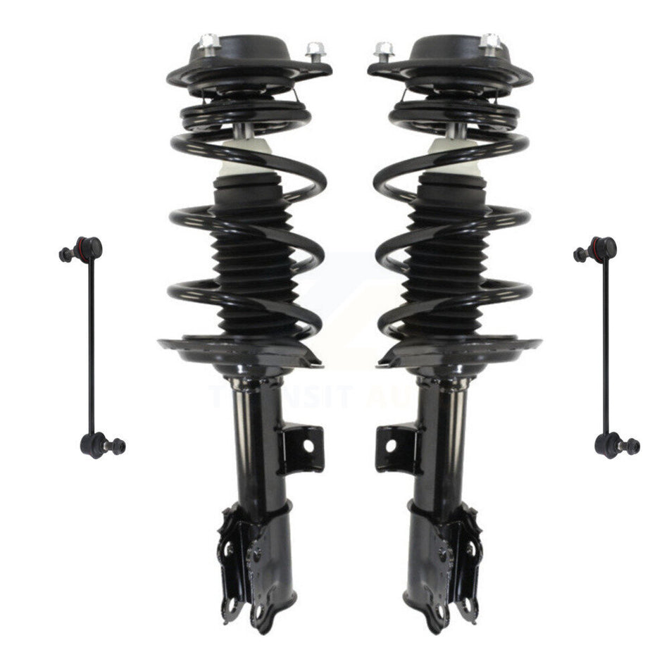 Front Complete Shock Assembly And TOR Link Kit For Hyundai Elantra Coupe Excludes Hatchback Models KSS-100684