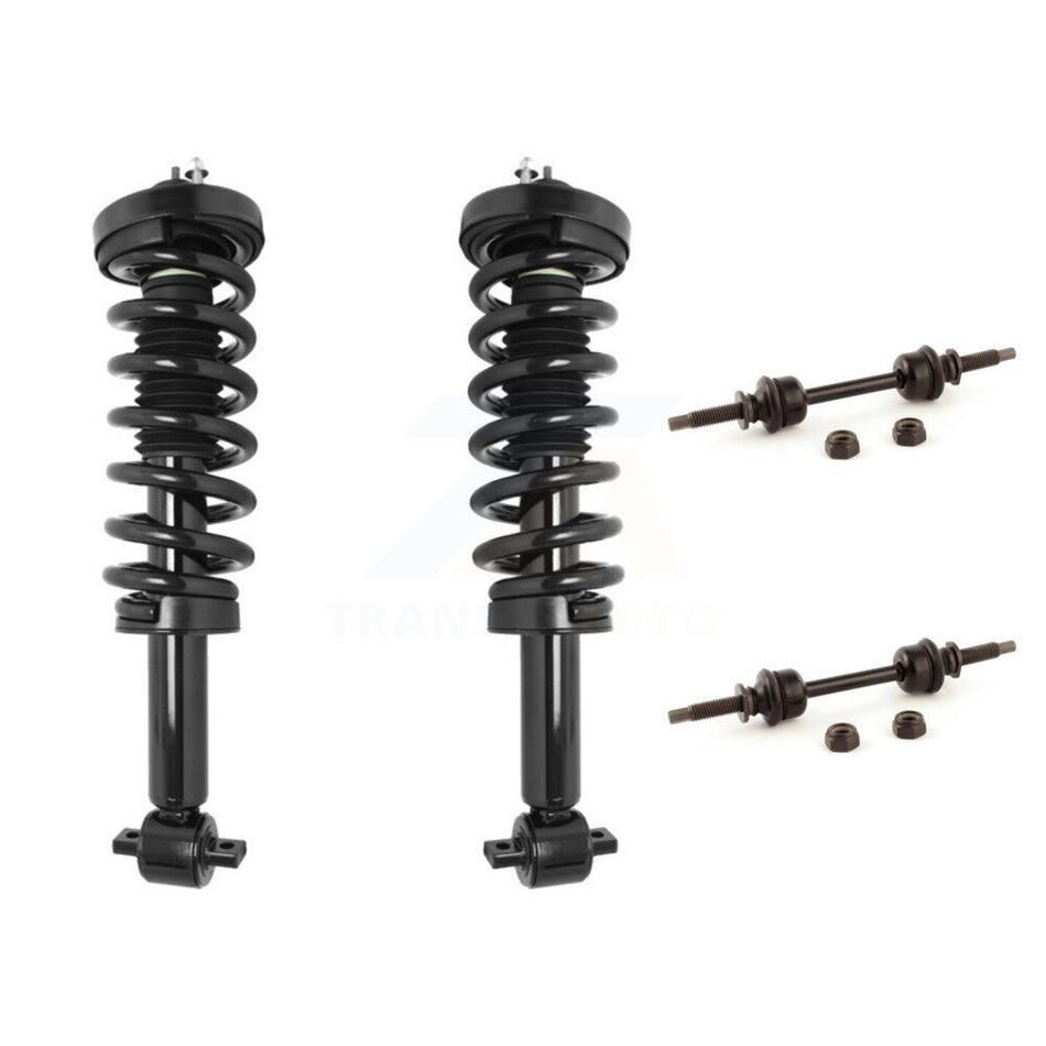 Front Complete Shock Assembly And TOR Link Kit For Ford F-150 Excludes Rear Wheel Drive; Fits All Cab Types KSS-100705